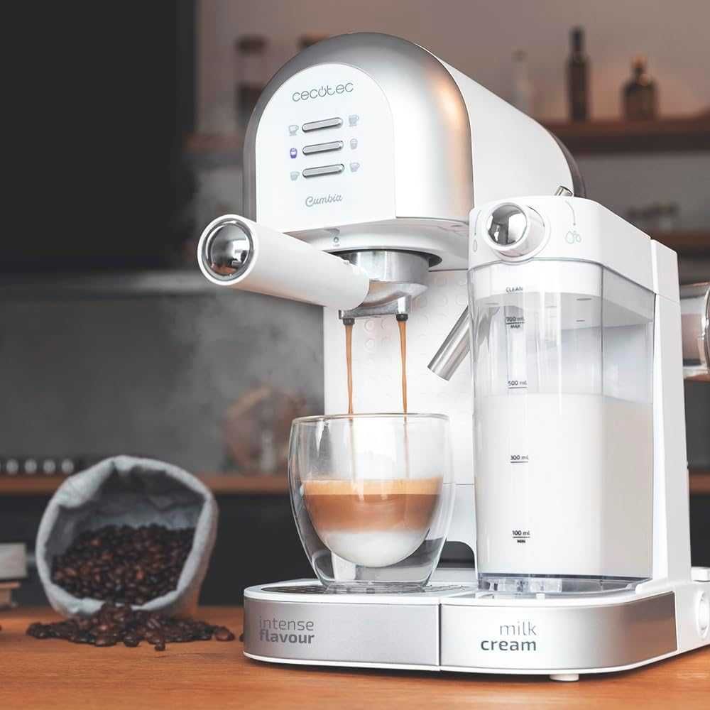 Кафемашина Cecotec Cumbia Power Instant-ccino, 20 bar, Мляко, 1470W