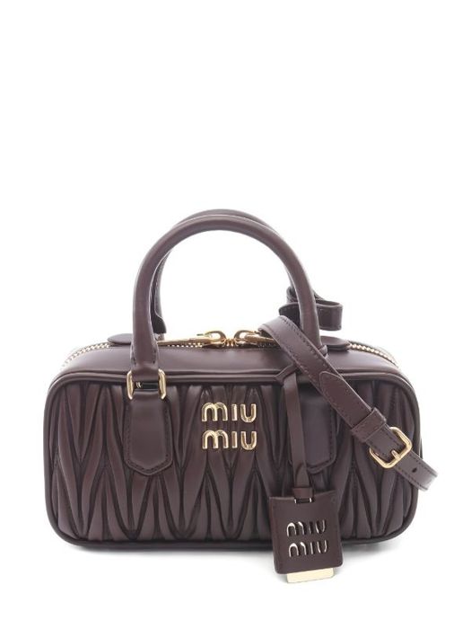 Сумка miu miu, коричневая