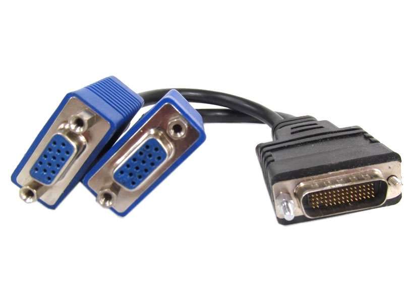 Cablu Y pentru dual monitor DMS-59 la 2xVGA