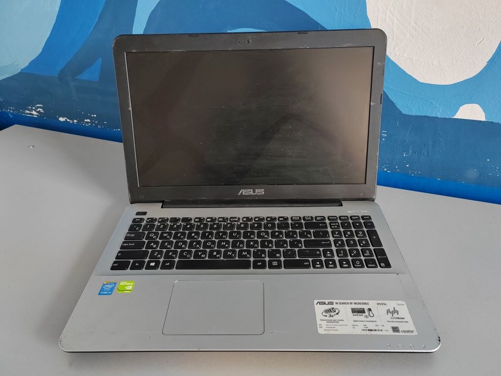 Asus x555l на запчасти