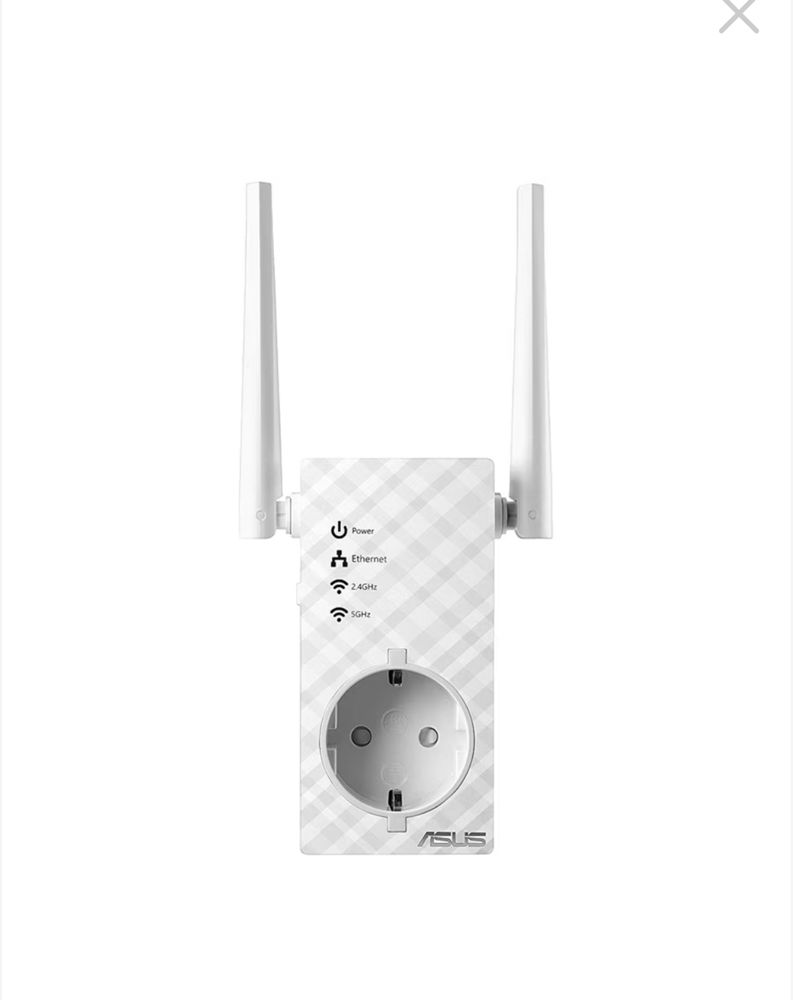 Продавам Wi-Fi екстендер Asus АС750 (АC53 усилвател на сигнала)