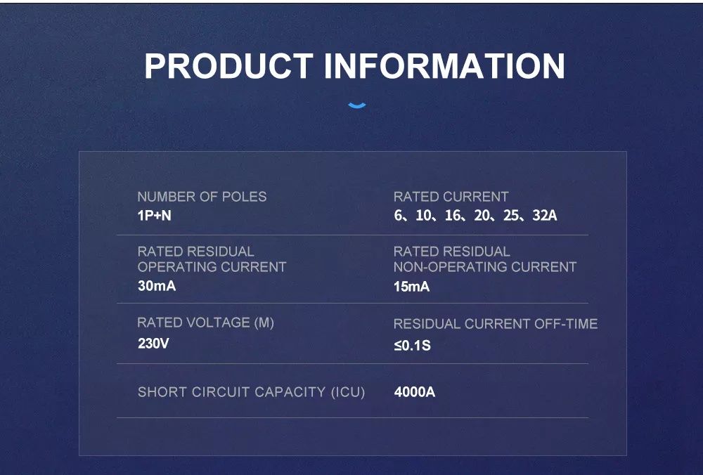 TPNL DPNL 230V 1P+N Дефектнотокова защита