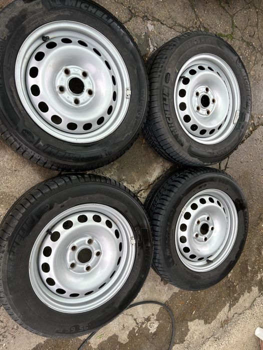 5х112 15 железни джанти за vw pasat kadi touran golf 5