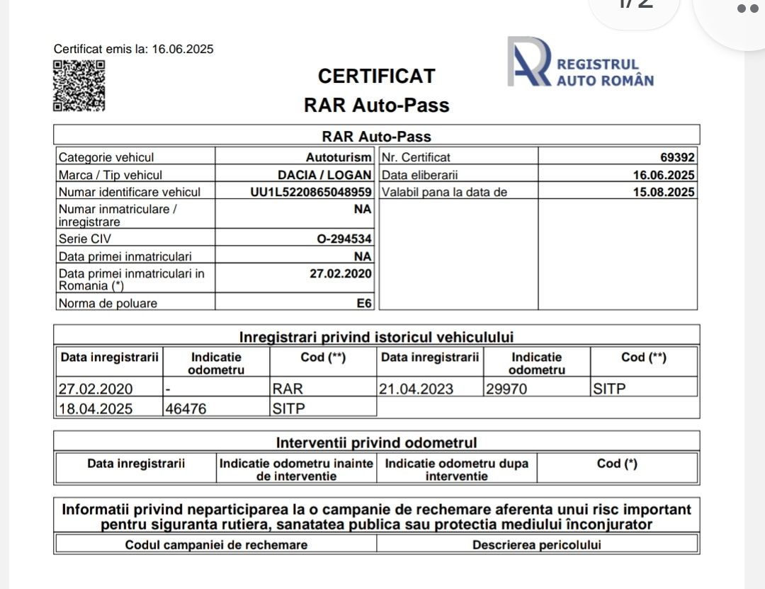 Dacia Logan Stepway,2020, 0.9 Tce 90, 49000km,navi.clima