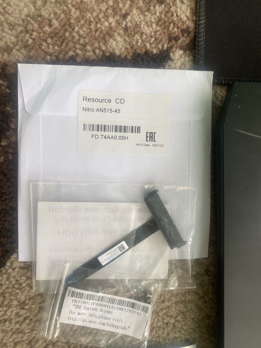 Acer nitro 5 Rayzen 5