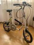 Vand bicicleta pliabila,b fold franta,putin rulata,nici 10 km.