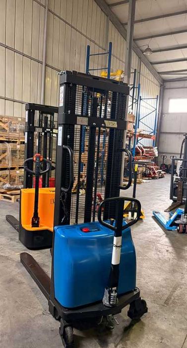 Transpalet electric cu catarg