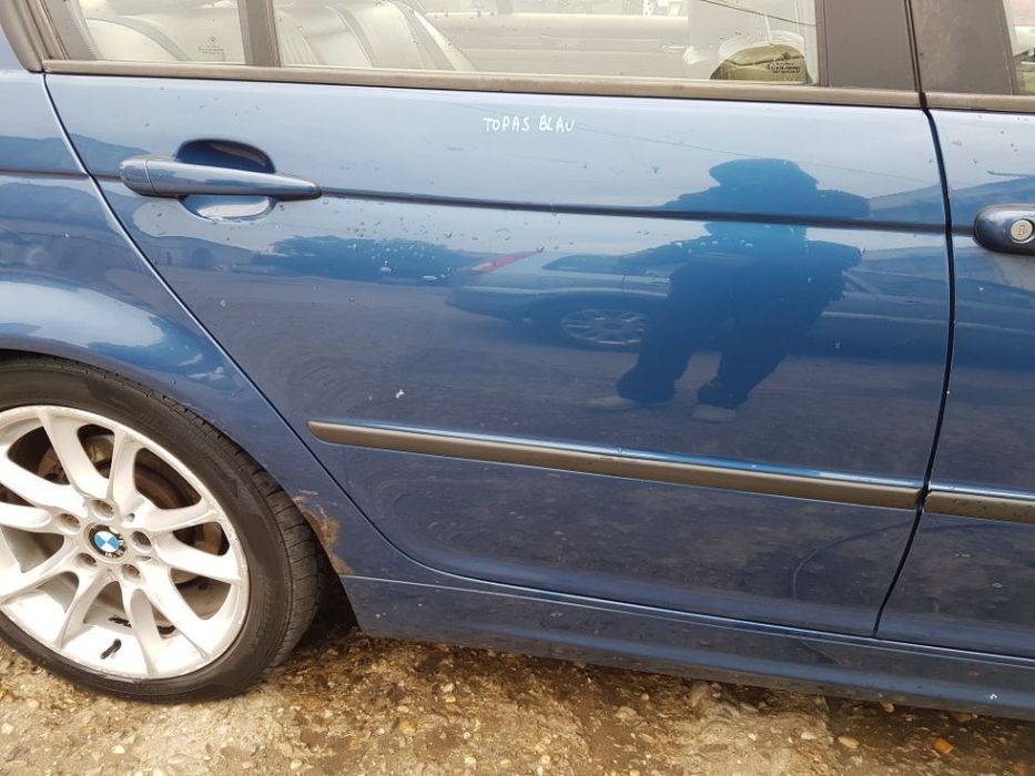 Usa / Portiera Dreapta Spate BMW Seria 3 E46 1997 - 2005 Cod Culoare Topasblau