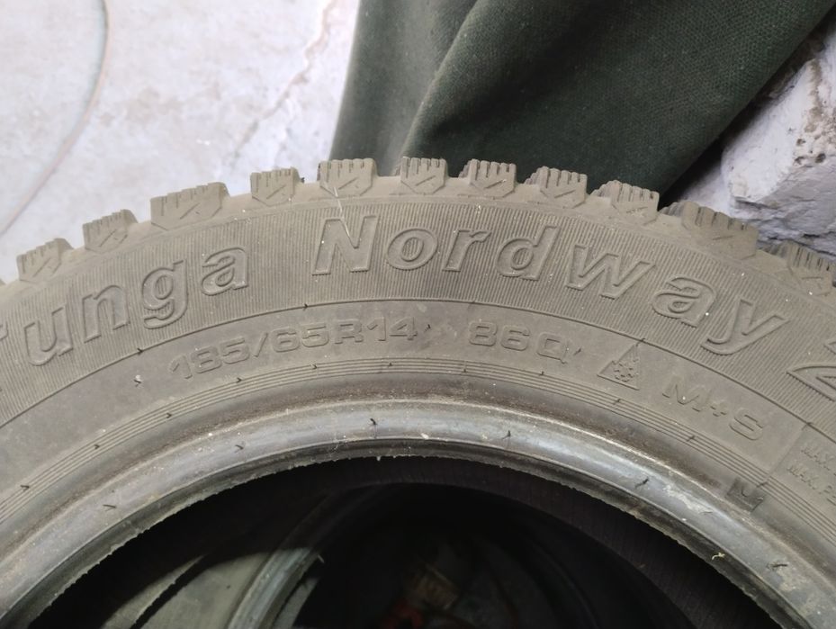 Резина зима 185/65R14 86-Q. M+S