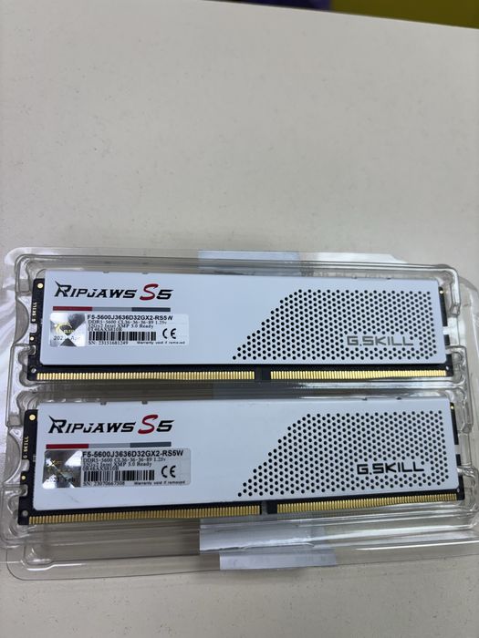 Оперативная память G.Skill Ripjaws S5 DDR-5 DIMM 64 GB