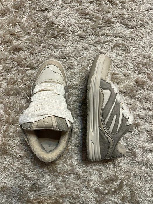 Adidasi Bershka Chunky Sneakers - maro/crem - marime 42
