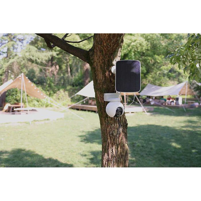 Kit Camera IP 4G EZVIZ EB8, 2K, panou solar + card 512 Gb