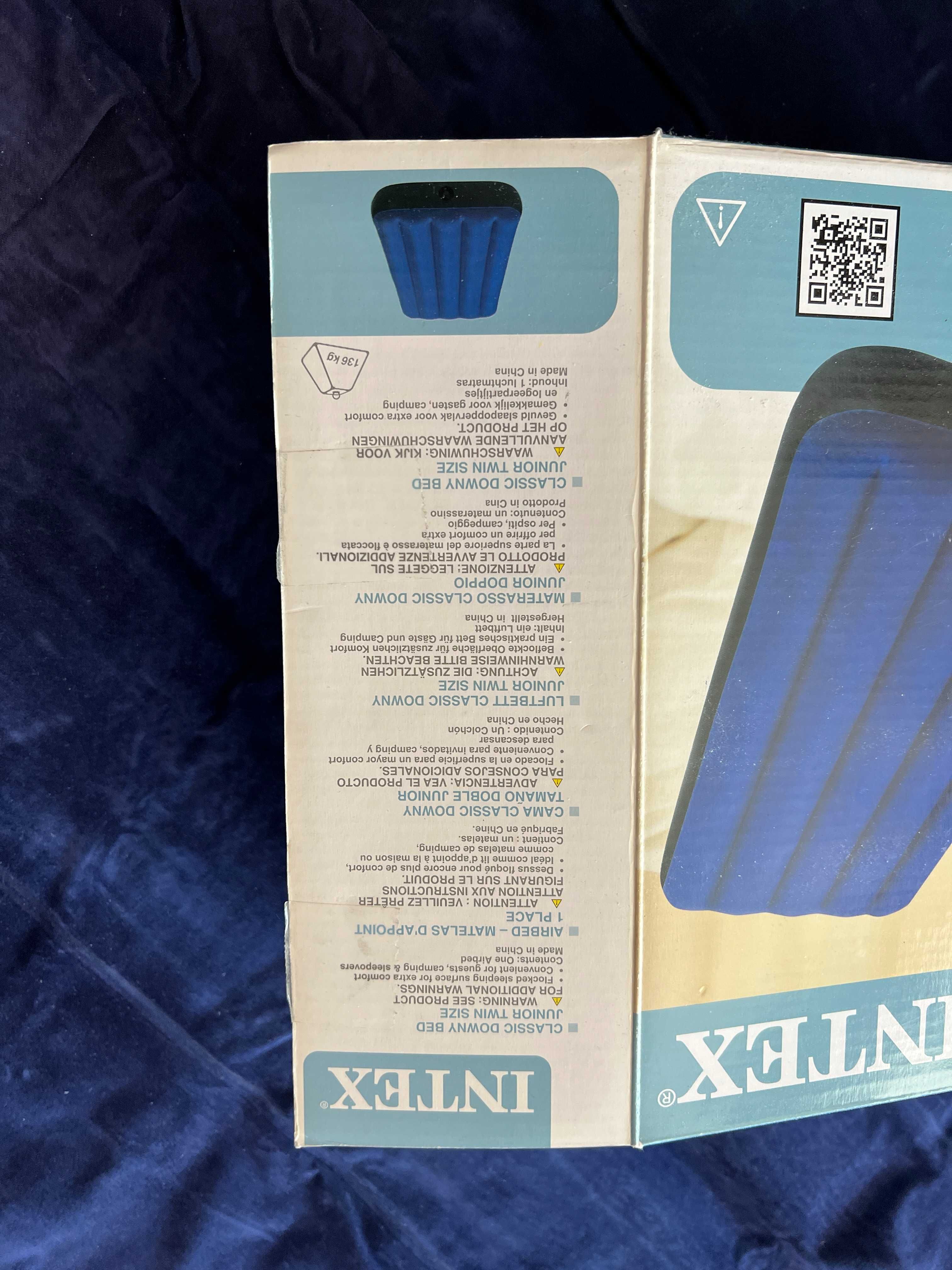 Надуваем дюшек на Intex