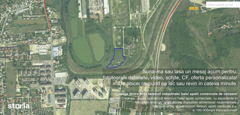 Teren si constructii de la 1000mp la 9465mp, Fortus