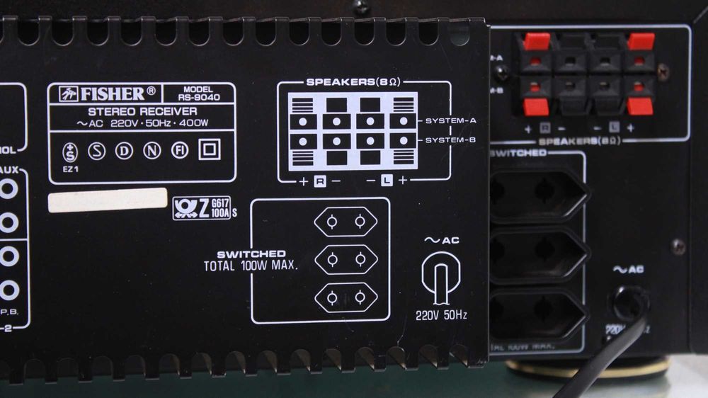 Statie/Tuner Fisher,2x100W.Reference RS-9050.