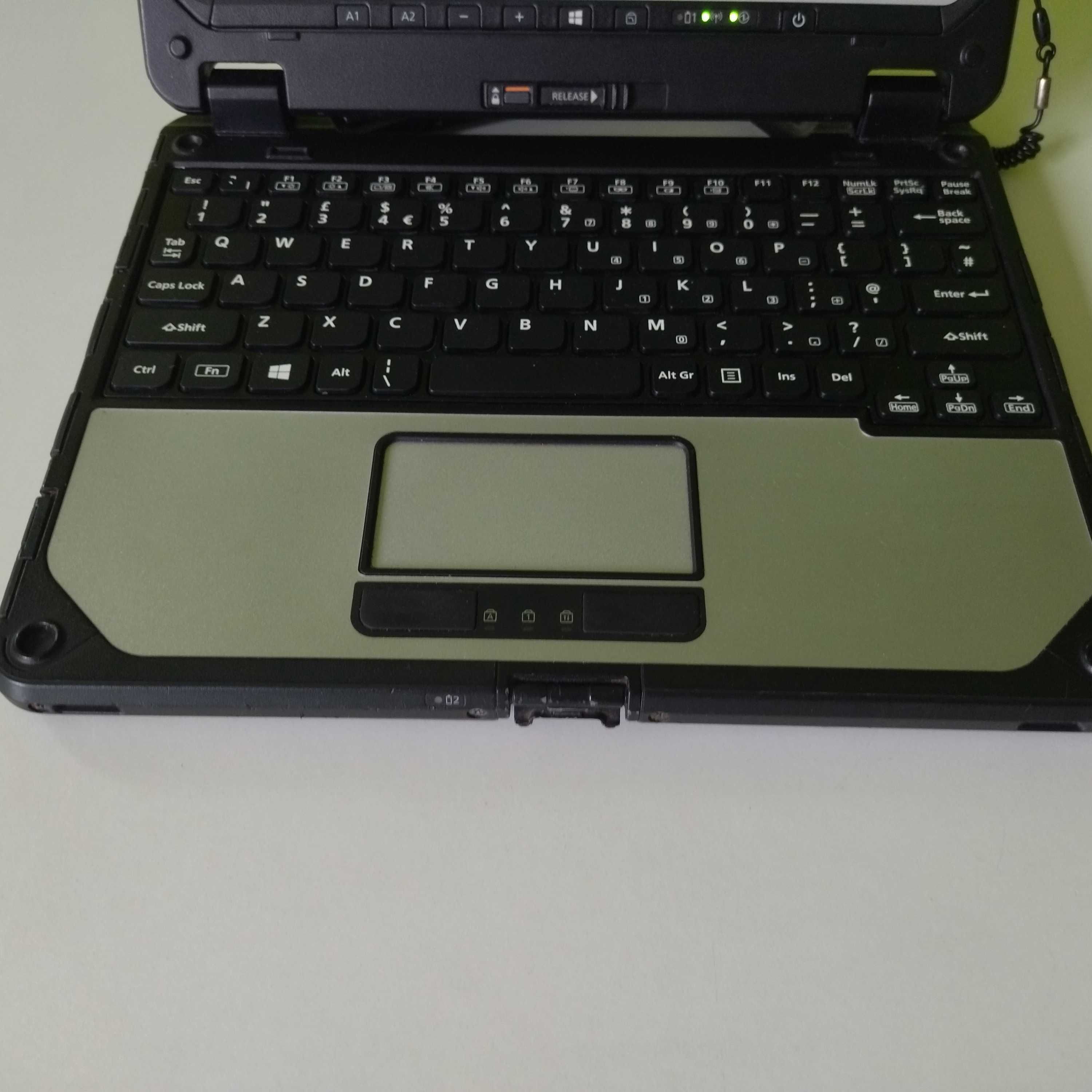 Panasonic Toughbook CF-20  m5, 8 ram, 256 ssd, tablet-touchscreen