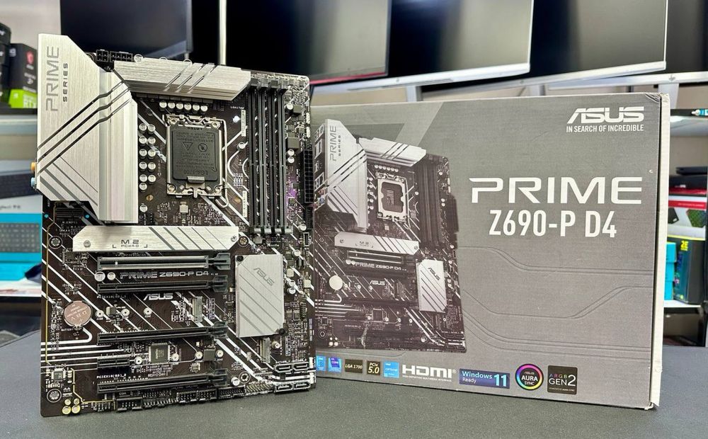 Материнская плата Asus PRIME Z690-P D4 б/у