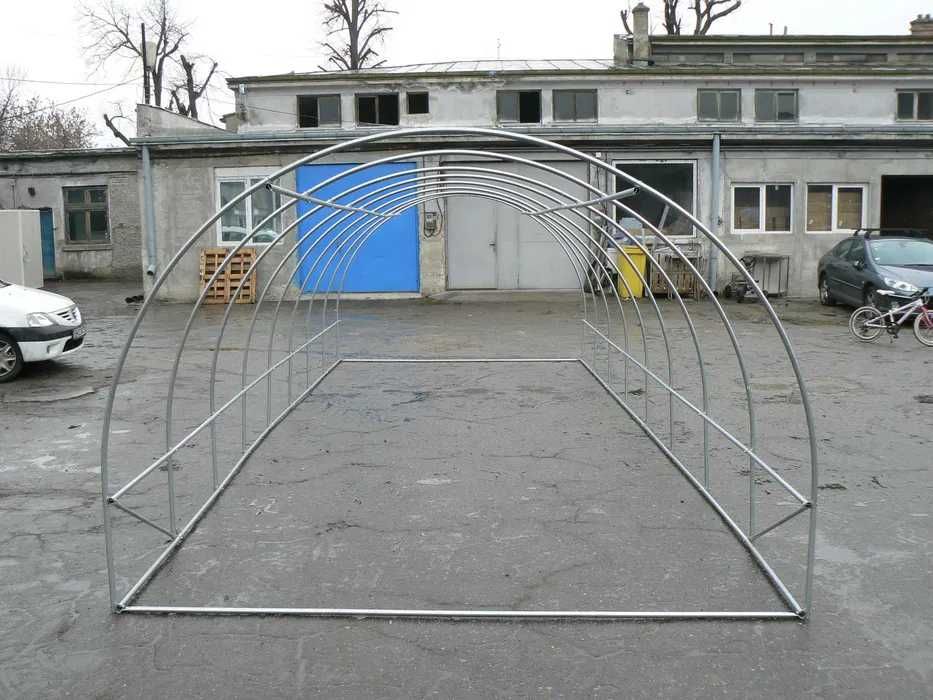 Solar de gradina 4x8 m, teava galvanizata - Corturi24.RO