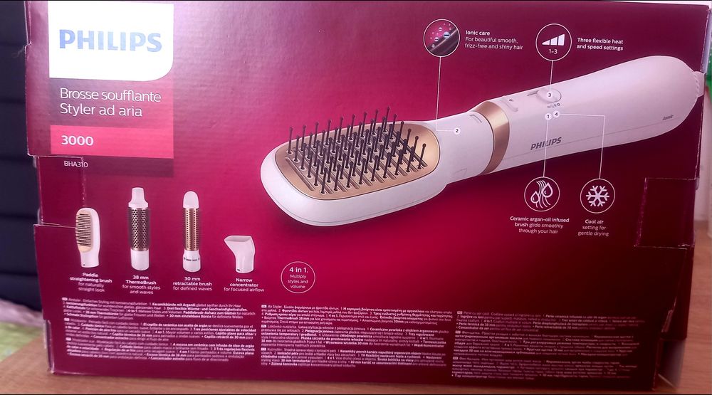 Perie cu aer cald Philips