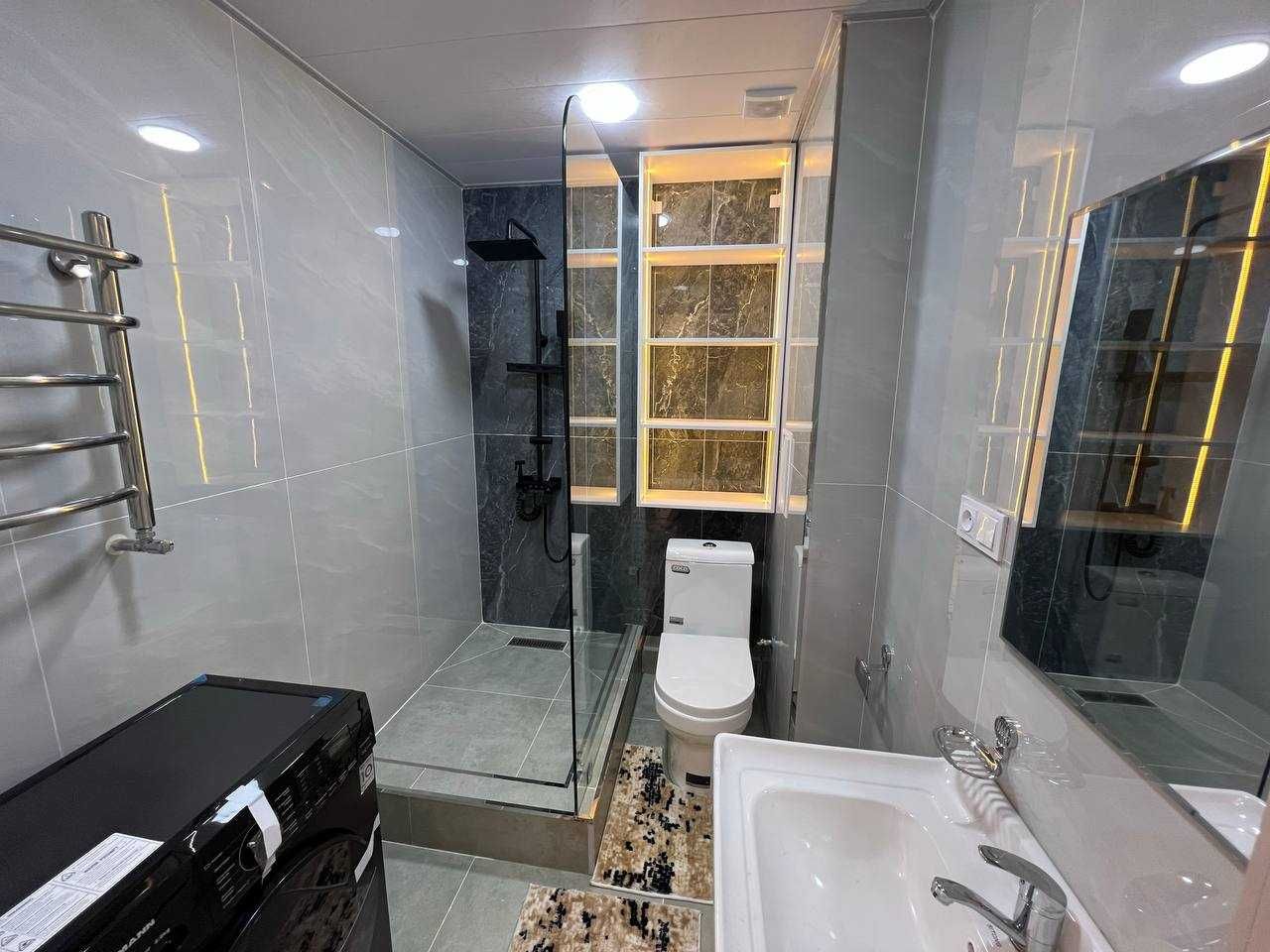 2х комнатная квартира на 5 этаже 55кв/м, в Самарканде