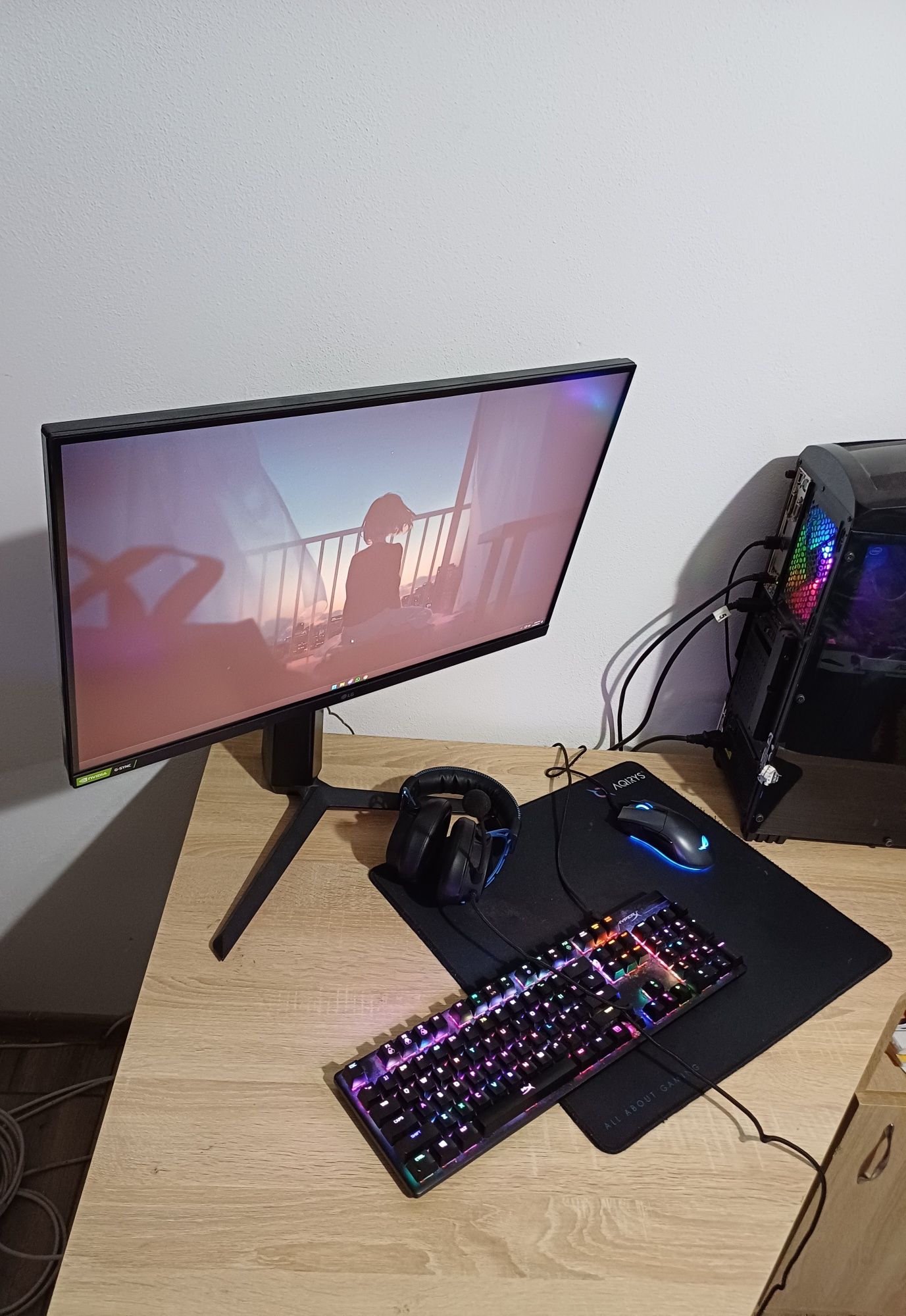 Calculator mid gaming + Monitor 27 inch