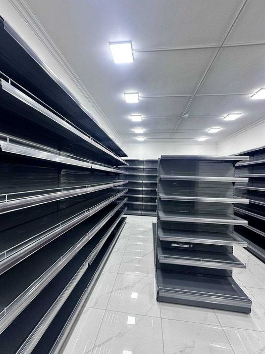 Стеллажи, универсальные торговые стеллажи, metall stellajlar