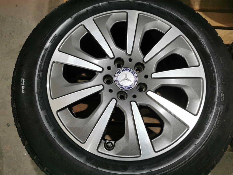 Jante Originale Mercedes S-class R 17 cu anvelope de iarna