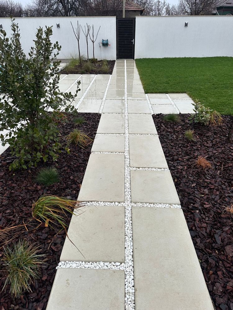 Pavaj Modern ,Dale beton armat,prefabricate beton ,scari beton