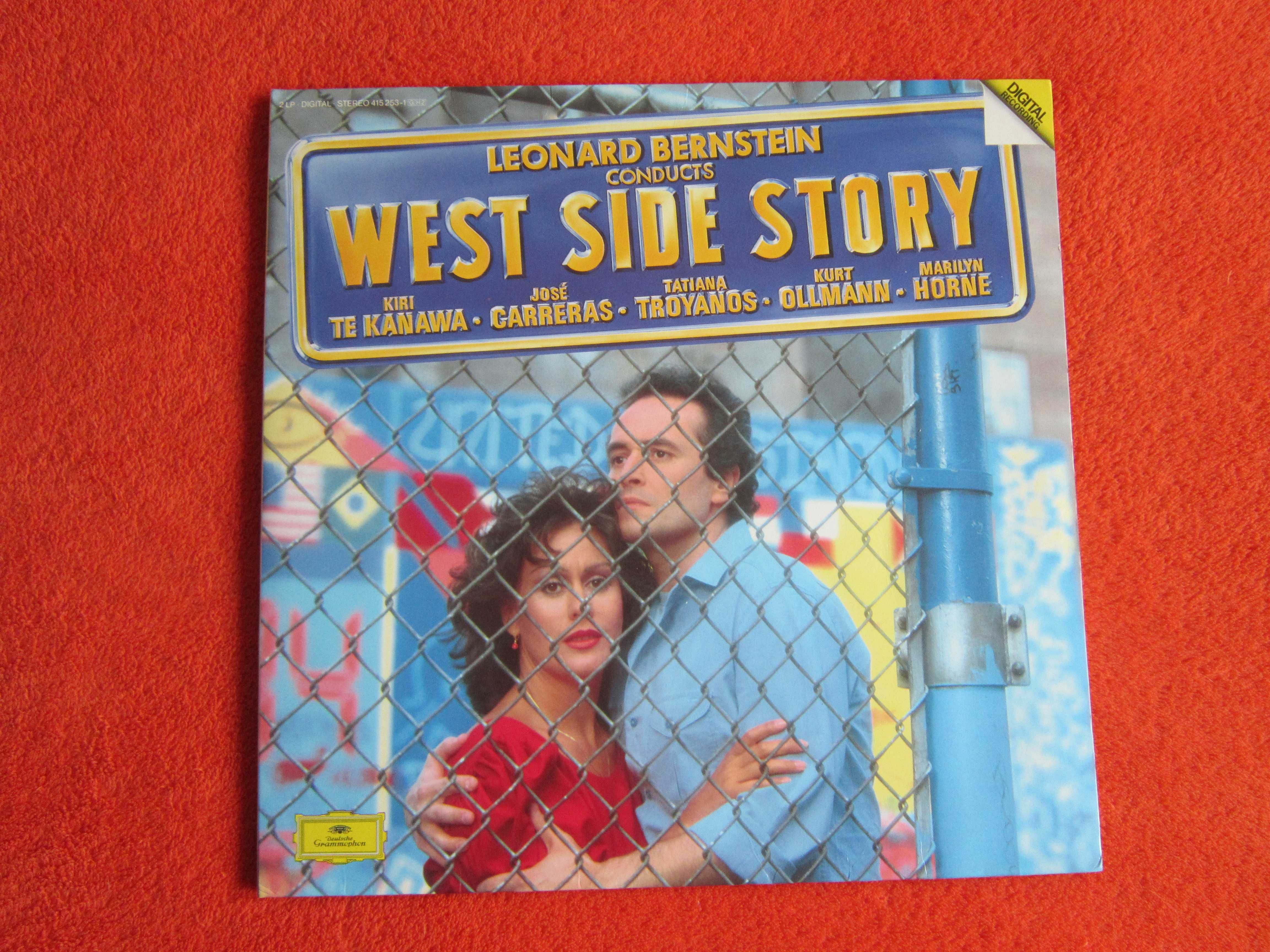 vinil  Bernstein-West Side Story-J. Carreras, K.Kanawa-2LP,Germania'85