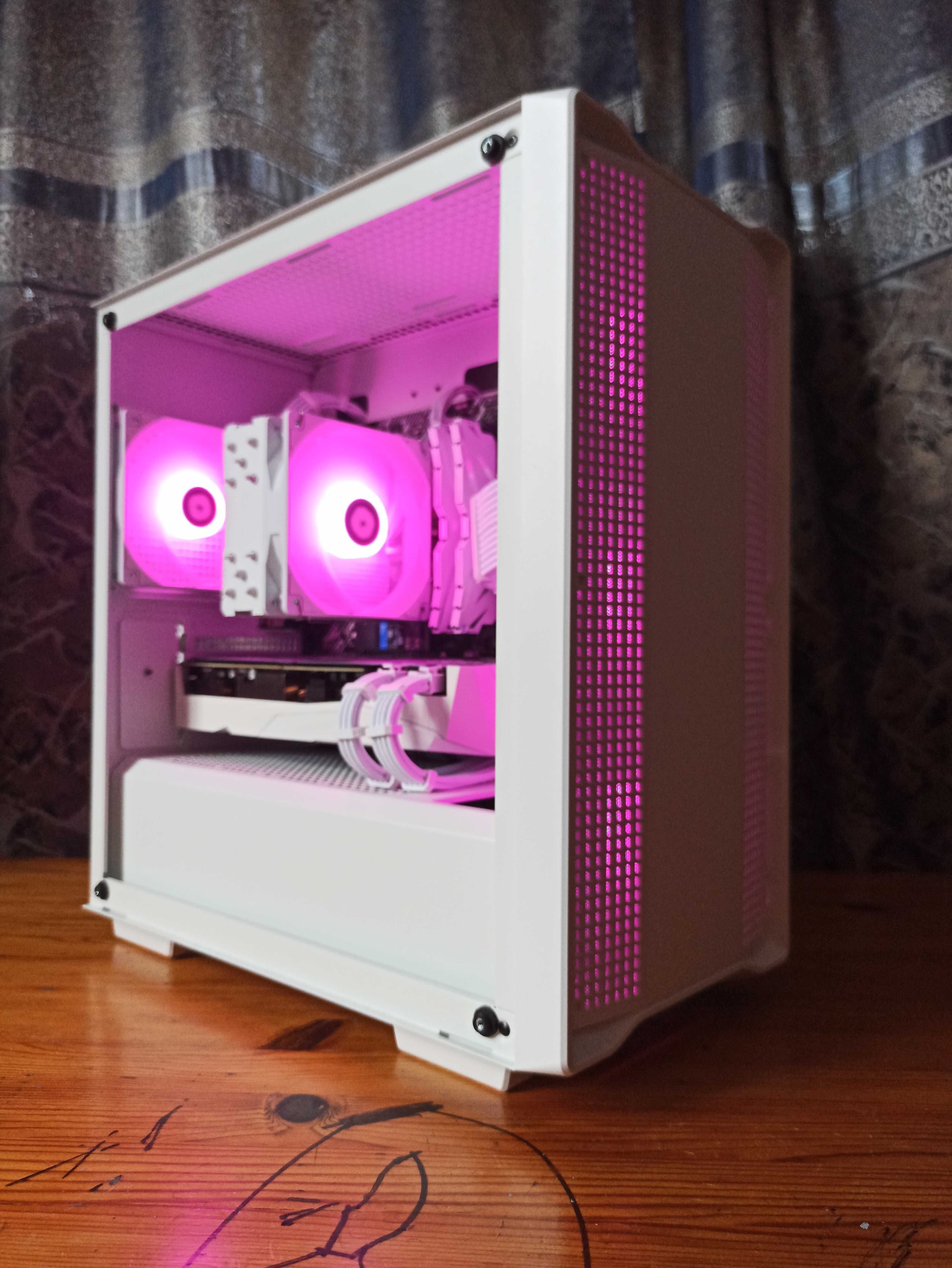 Нов RTX Геймърски Kомпютър! Ryzen 5600X RTX 3070 32GB RAM!