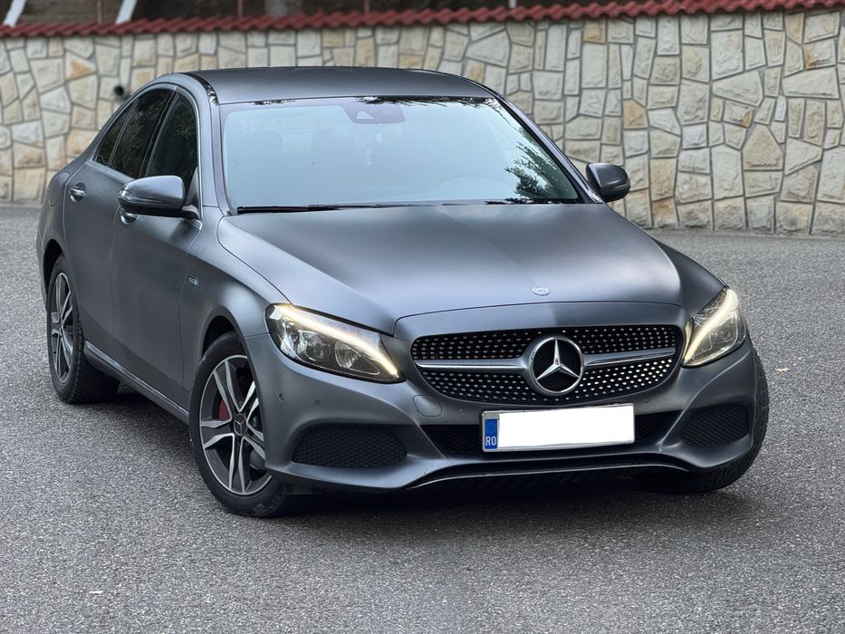 Mercedes C250 2018 204cp Gri mat de fabrica/9 G-tronic/Full led
