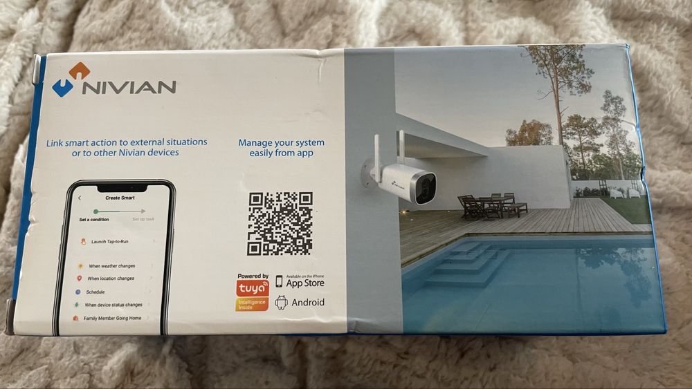 Camera supraveghere exterior wifi Nivian