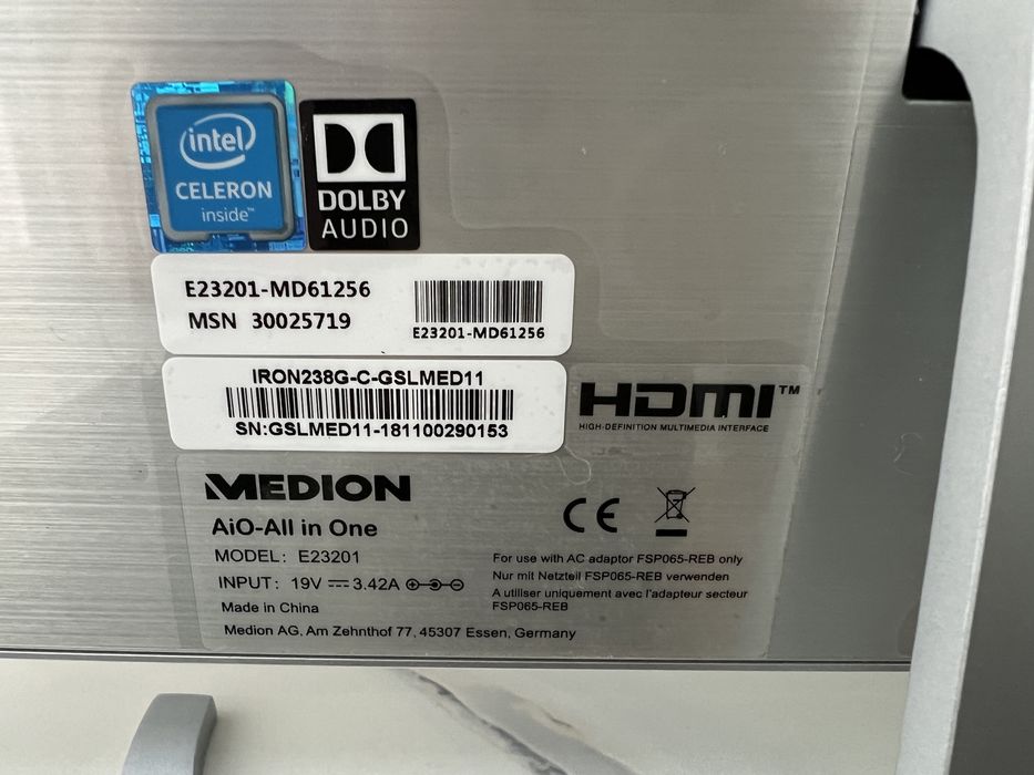 Monitor+calculator Medion