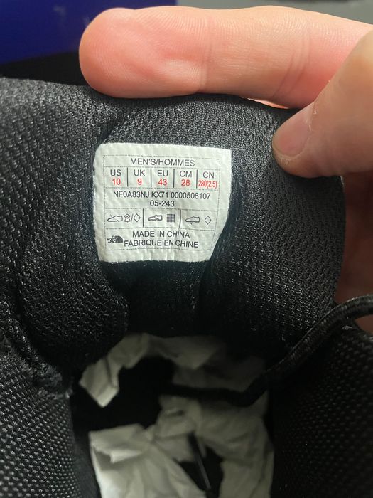 Ghete the north face bărbați negre