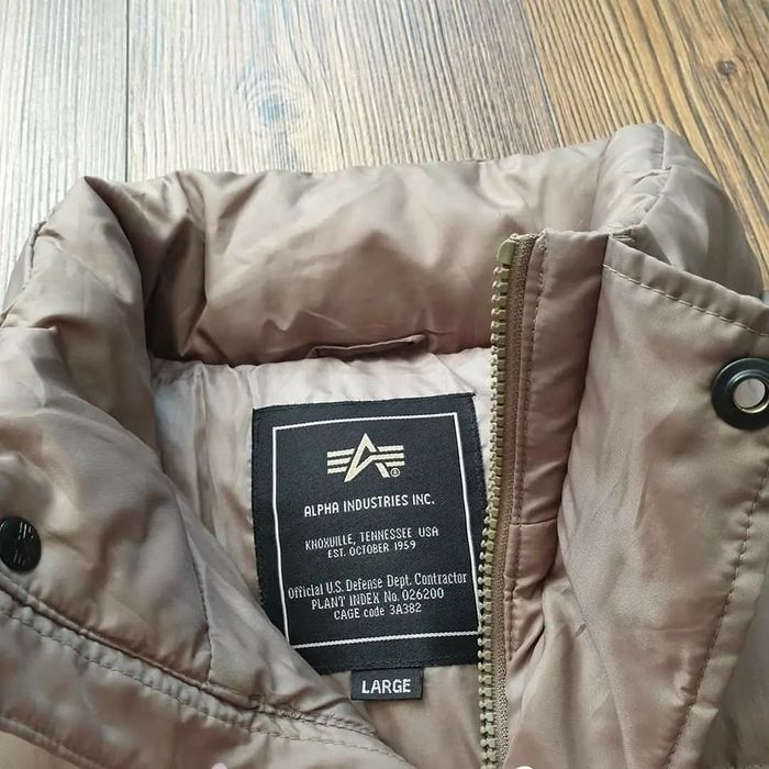Страхотно мъжко пухено яке ALPHA INDUSTRIES размер L