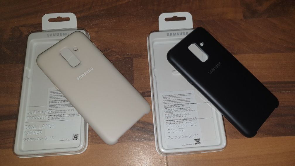 Husa noua originala Samsung Dual Layer Cover A6+ A6 Plus 2018 A605