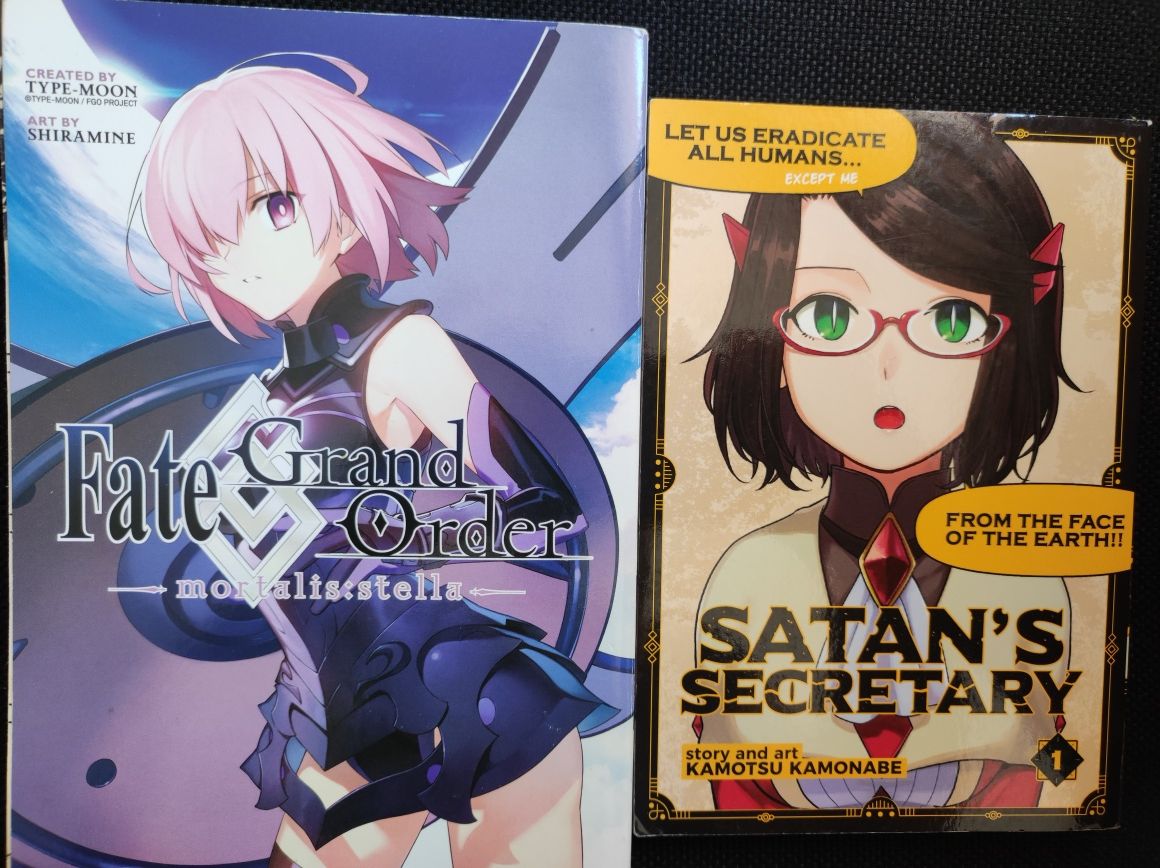 Манга Fate grand Order и Satan's secretary