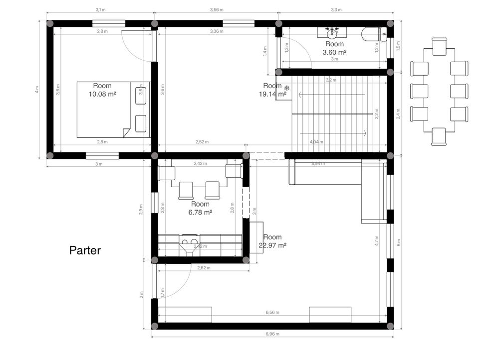 PROPRIETAR - Vand teren + casa comuna Dascalu