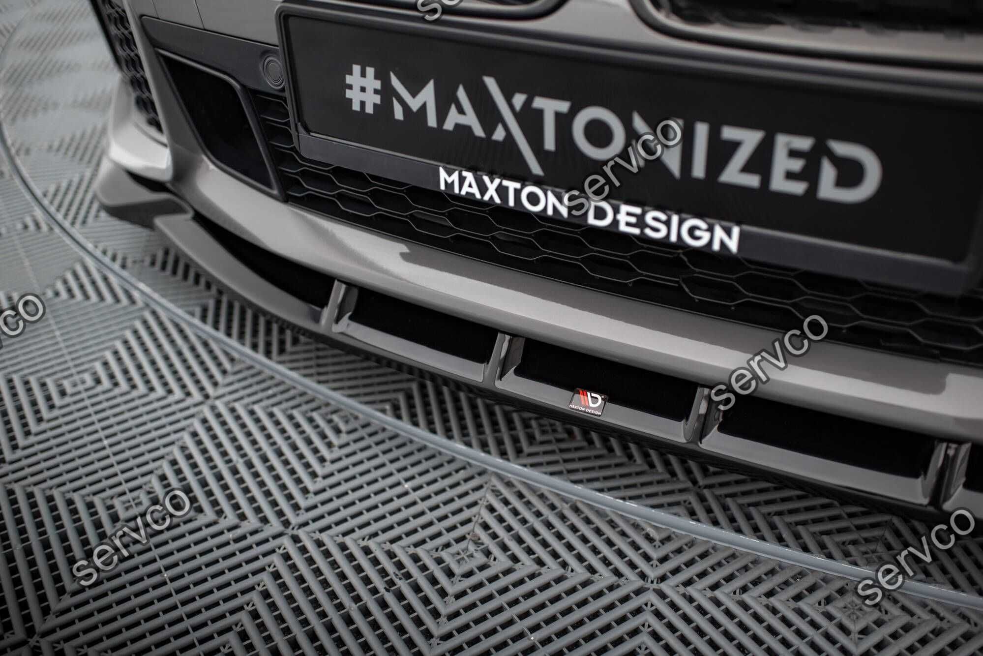 Prelungire bara fata Bmw Seria 7 G11 M-Pack 2019-2022 v9 Maxton Design