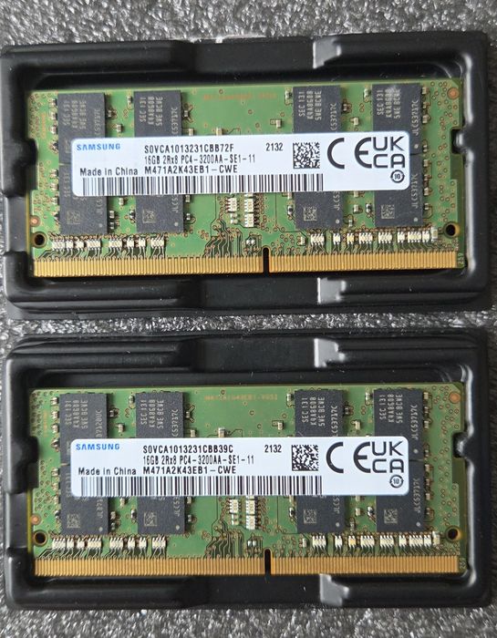 Memorie laptop Sodimm 32Gb DDR4  - 2 x 16 Gb Ddr4 3200Mhz