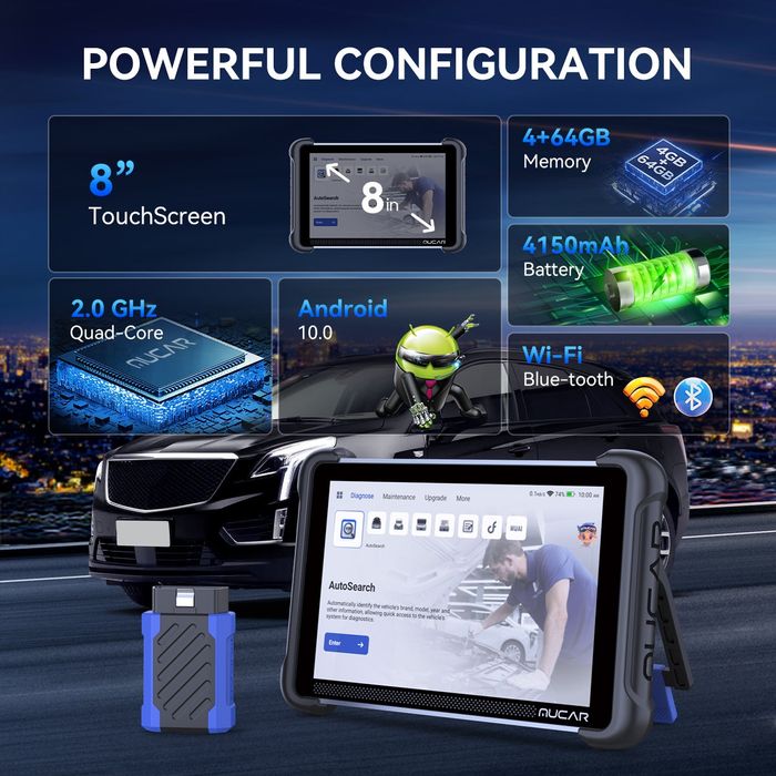 MUCAR 892BT Diagnoza Originala