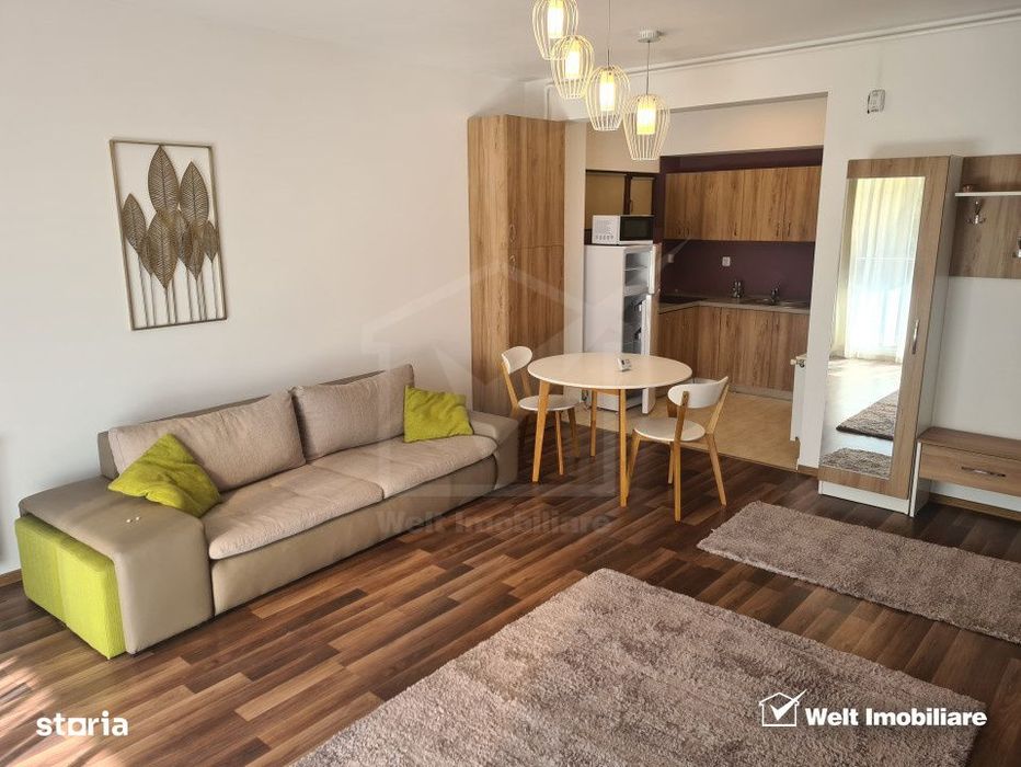 Apartament 1 camera, finisat, mobilat, utilat, complex rezidential