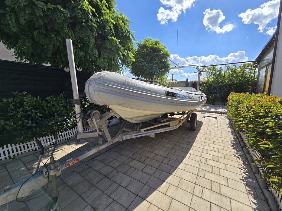 Rib barca gonflabila CARRIBE, motor Mercury Sport Jet 175 2T,