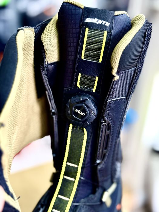 Cizme Moto Adventure Seventy Degrees Stelvio Verde Fluo