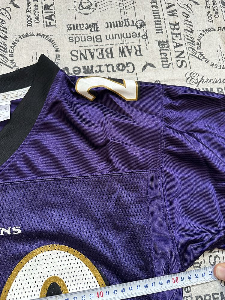 Reebok NFL Baltimore Ravens #20 Reed original jersey блуза.S