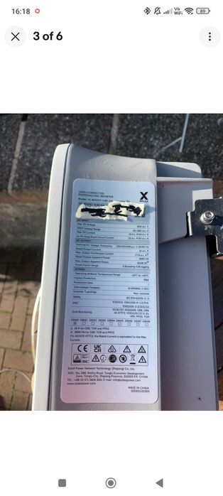 Монофазен инвертор Solax X1-3.6 kw+wifi