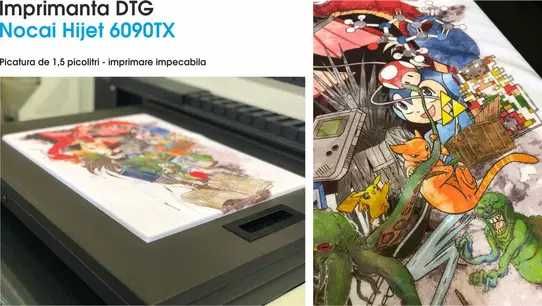 Imprimanta DTG NOKAI 6090