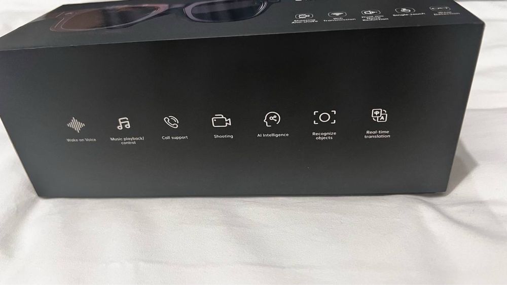 Kamerali Smart Ochki Rayban Meta ga oʻxshedi