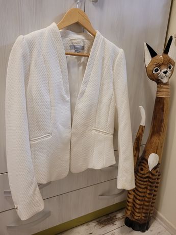 Бяло сако H&M 42/L