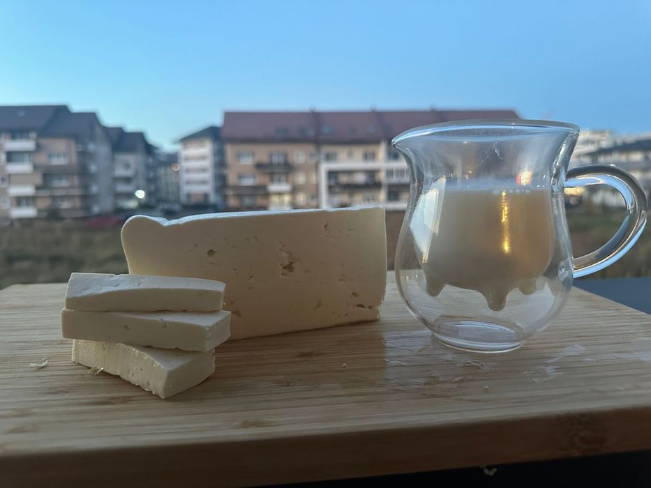 Telemea de vaca maturata